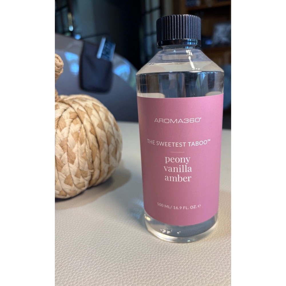 AROMA360 The Sweetest Taboo Peony Vanilla Amber Fragrance Oil 500 ML NEW.